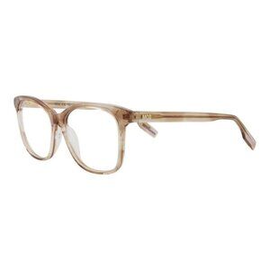 New Authentic McQ Alexander McQueen Womens Square/Rectangle Havana Havana Transp